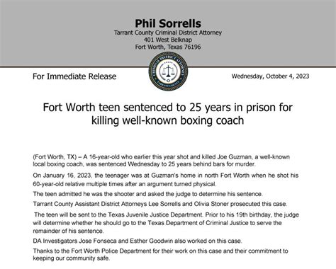 751 lottery followers|Tarrant County Criminal District Attorney Phil Sorrells’ Post.